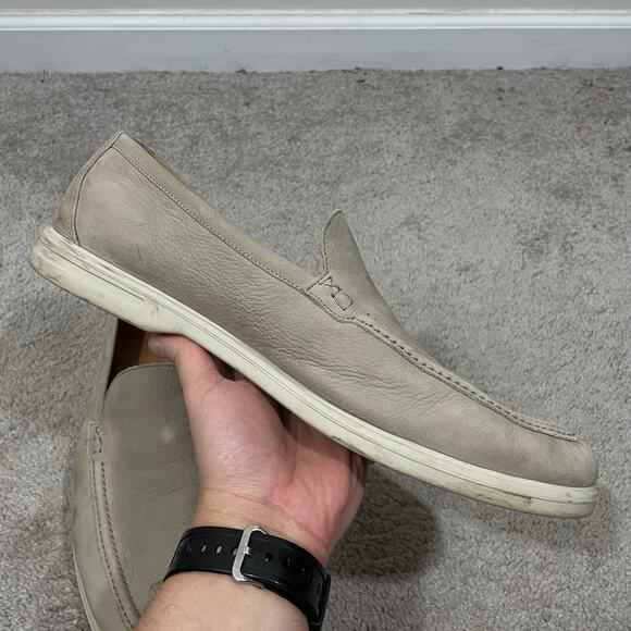 Peter Millar Crown Crafted Excursionist Nubuck Venetian Loafer Mens 13M Fog Gray main image 9
